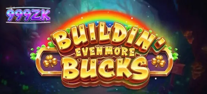 Tampilan visual karakter dalam slot Buildin’ Even More Bucks yang sedang melakukan petualangan mencari harta karun.